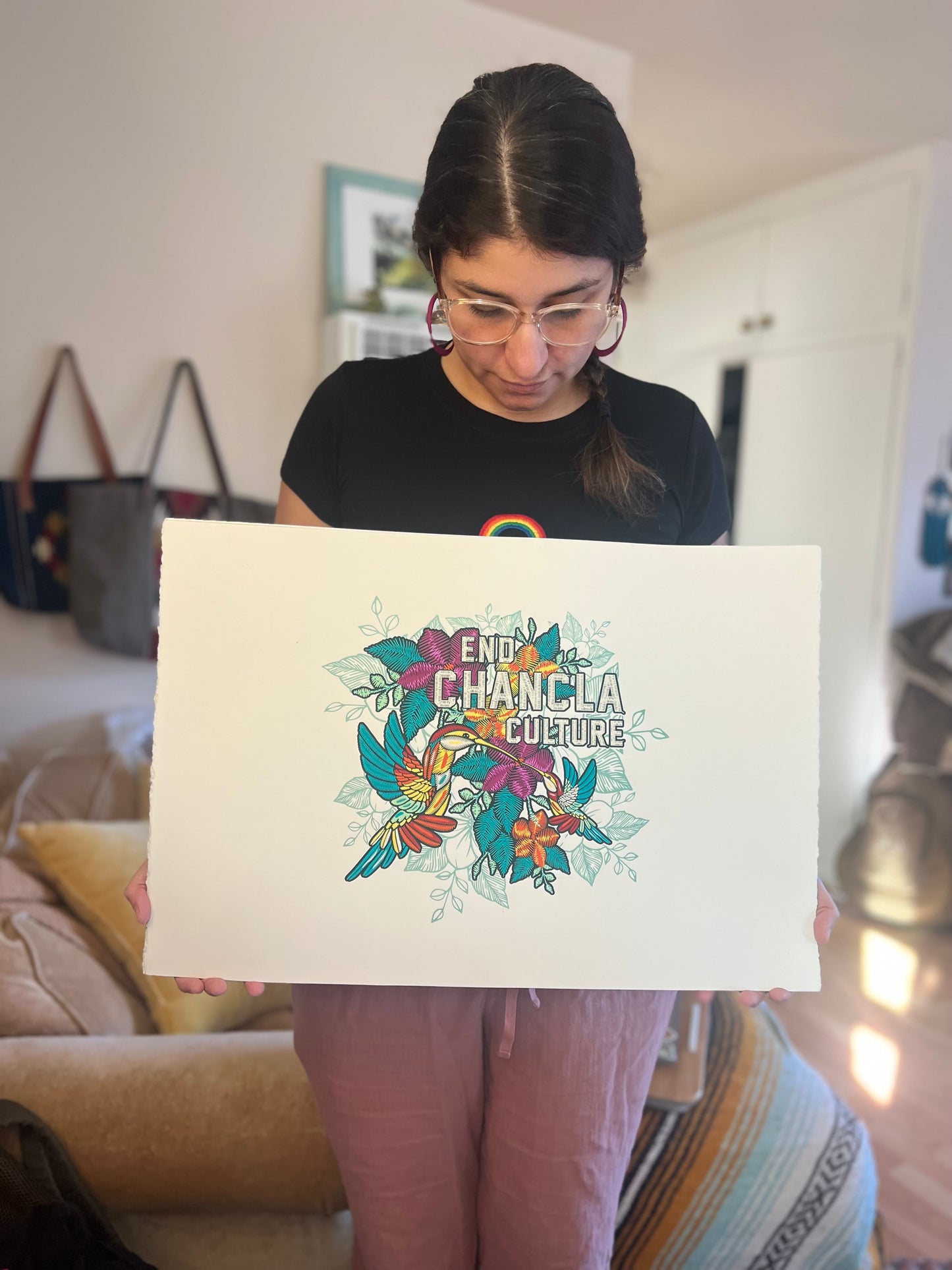 Limited Edition *Signed* Print - Ending Chancla Culture