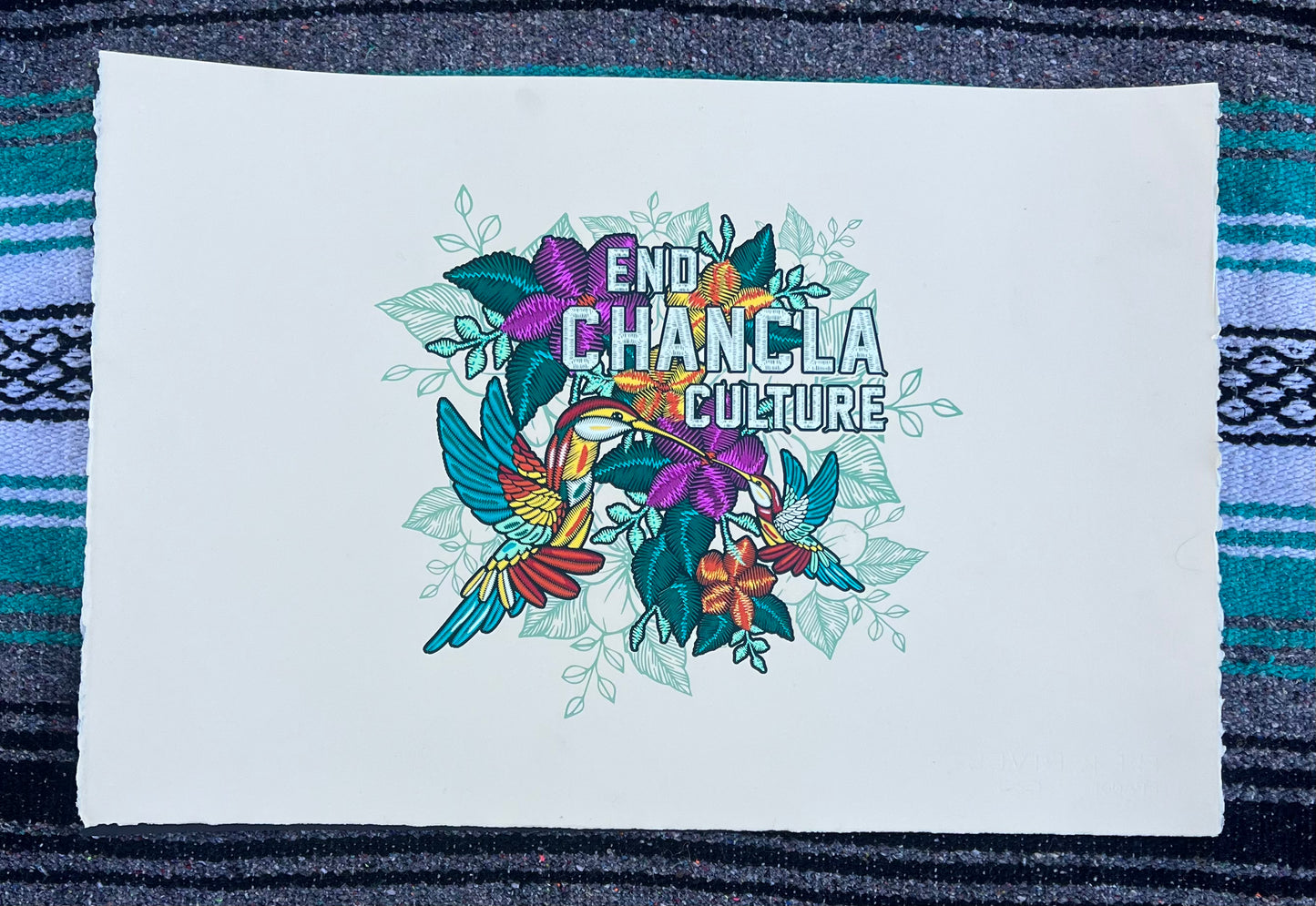 Limited Edition *Signed* Print - Ending Chancla Culture