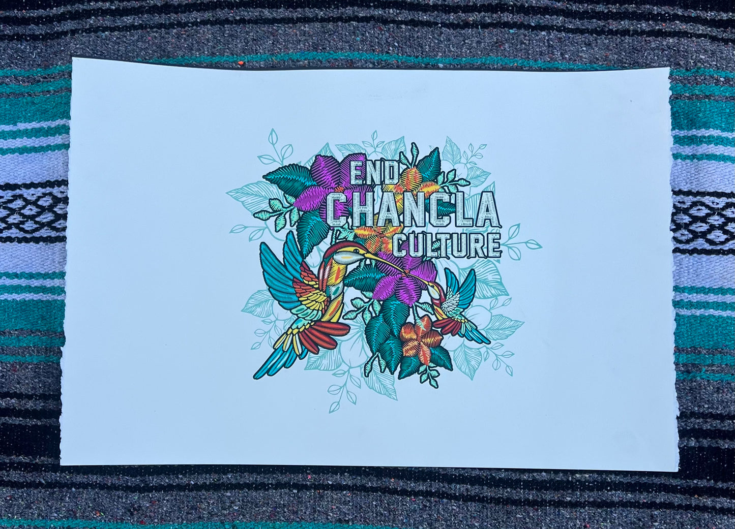 Limited Edition *Signed* Print - Ending Chancla Culture