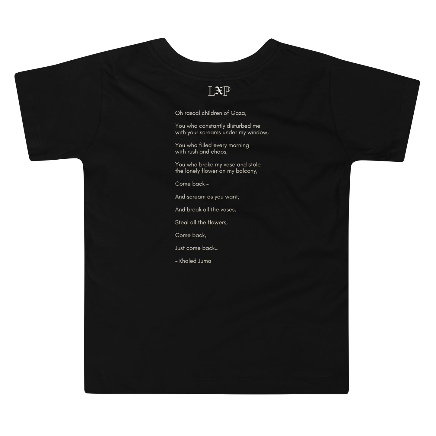 All Children Are Our Children <3 Toddler Tee Black
