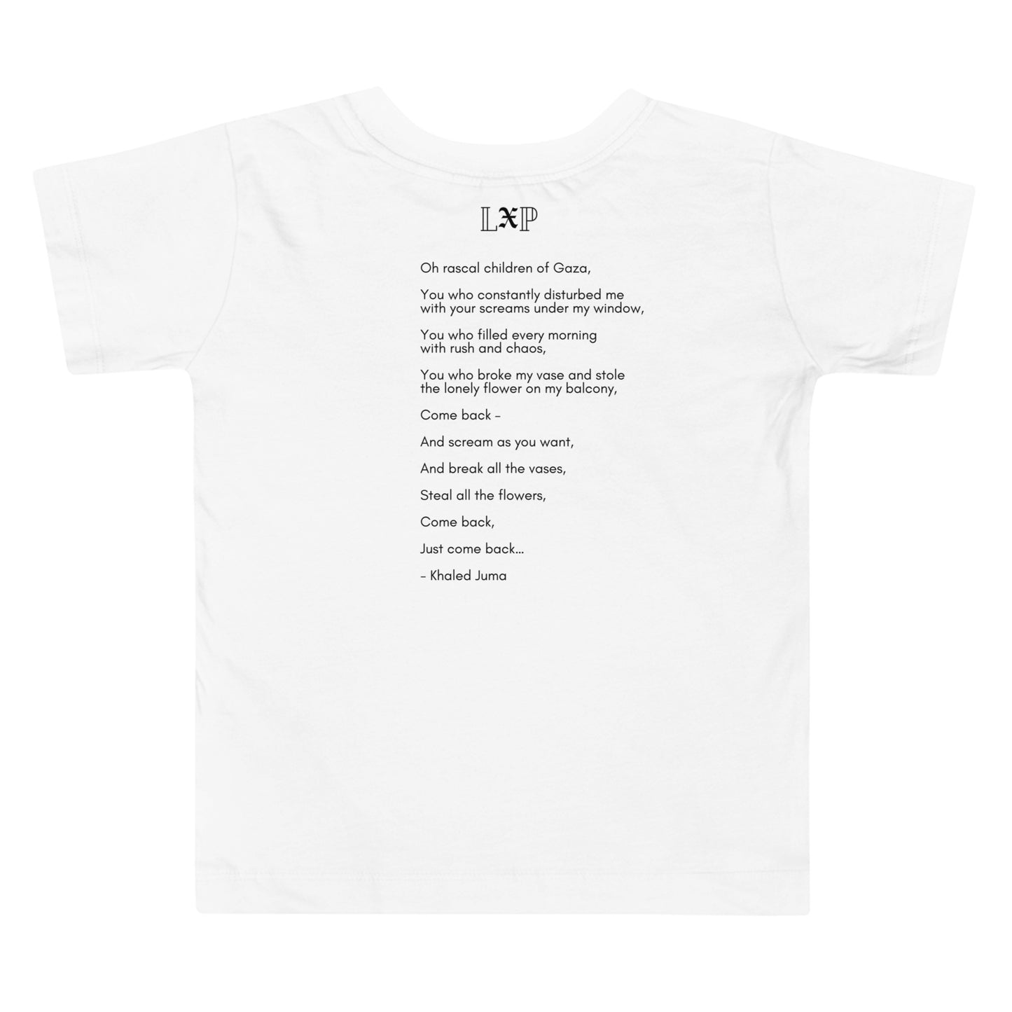All Children Are Our Children <3 Toddler Tee White