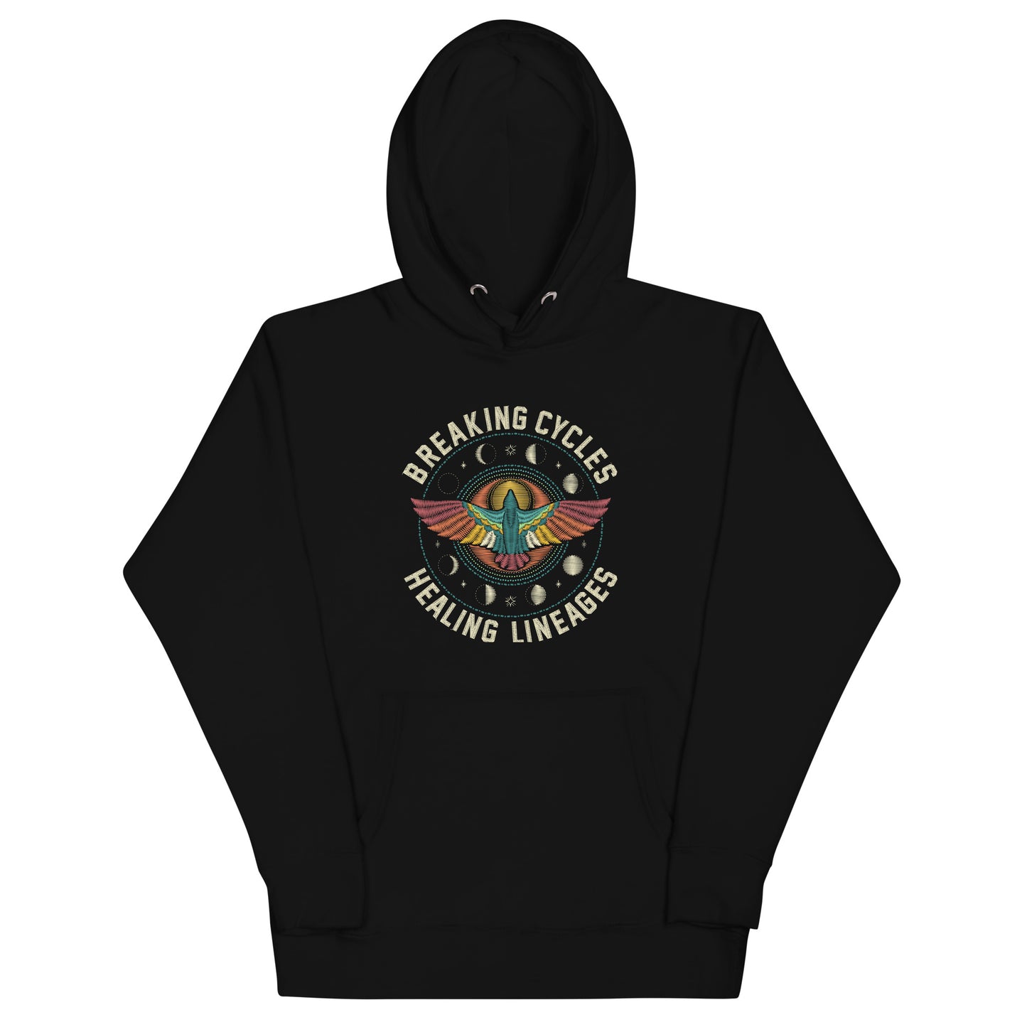 Breaking Cycles Healing Lineages Unisex Hoodie