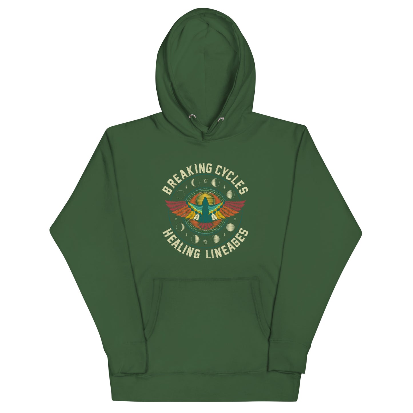 Breaking Cycles Healing Lineages Unisex Hoodie