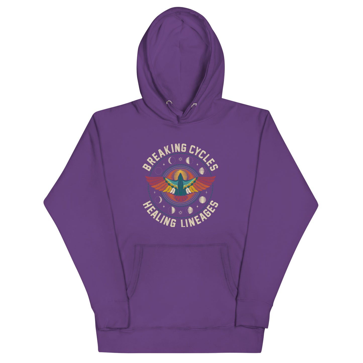 Breaking Cycles Healing Lineages Unisex Hoodie