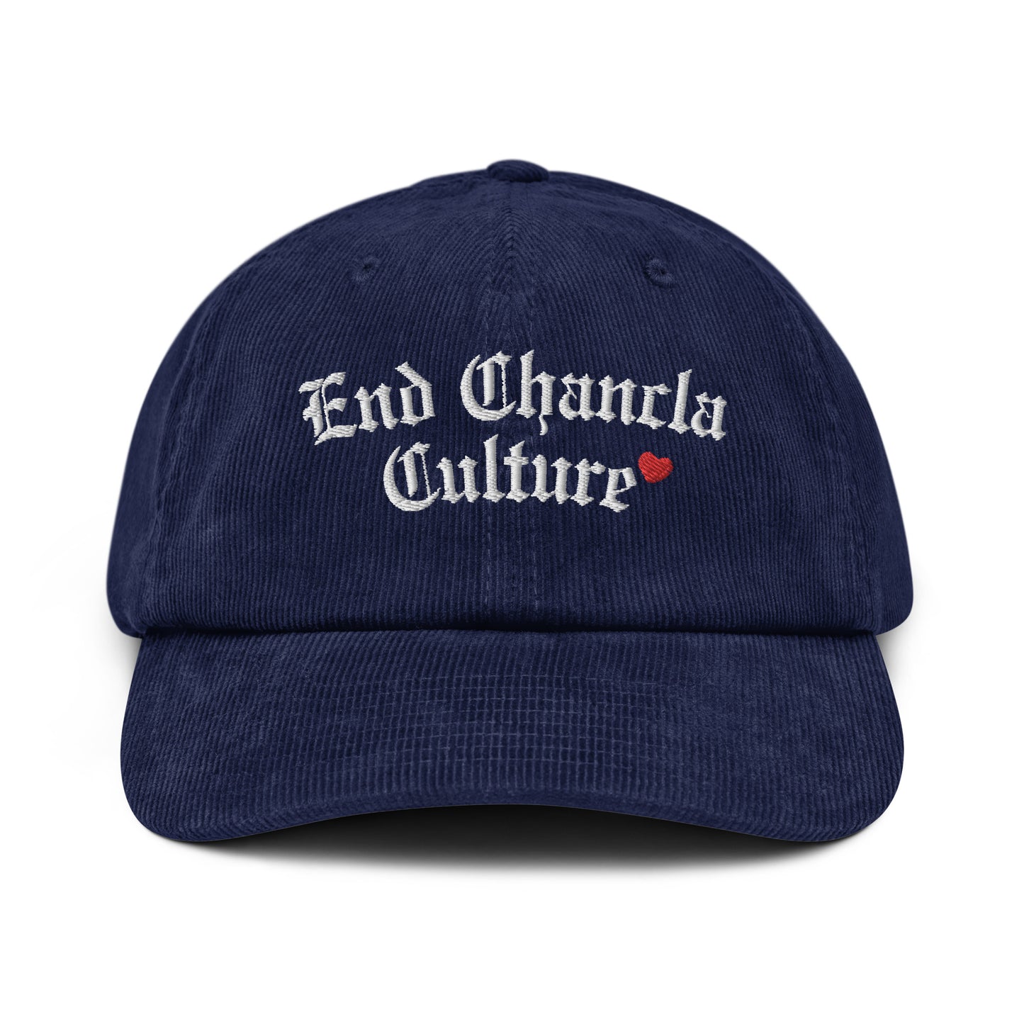End Chancla Culture Corduroy hat