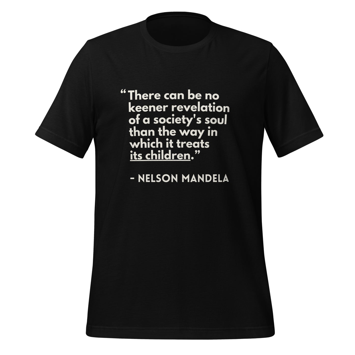 The Soul of a Society - Nelson Mandela