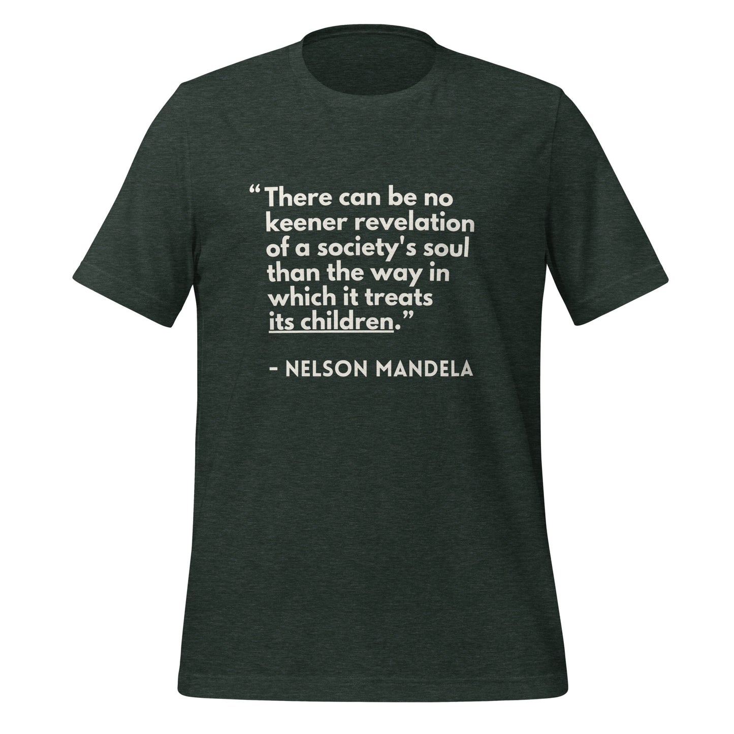 The Soul of a Society - Nelson Mandela