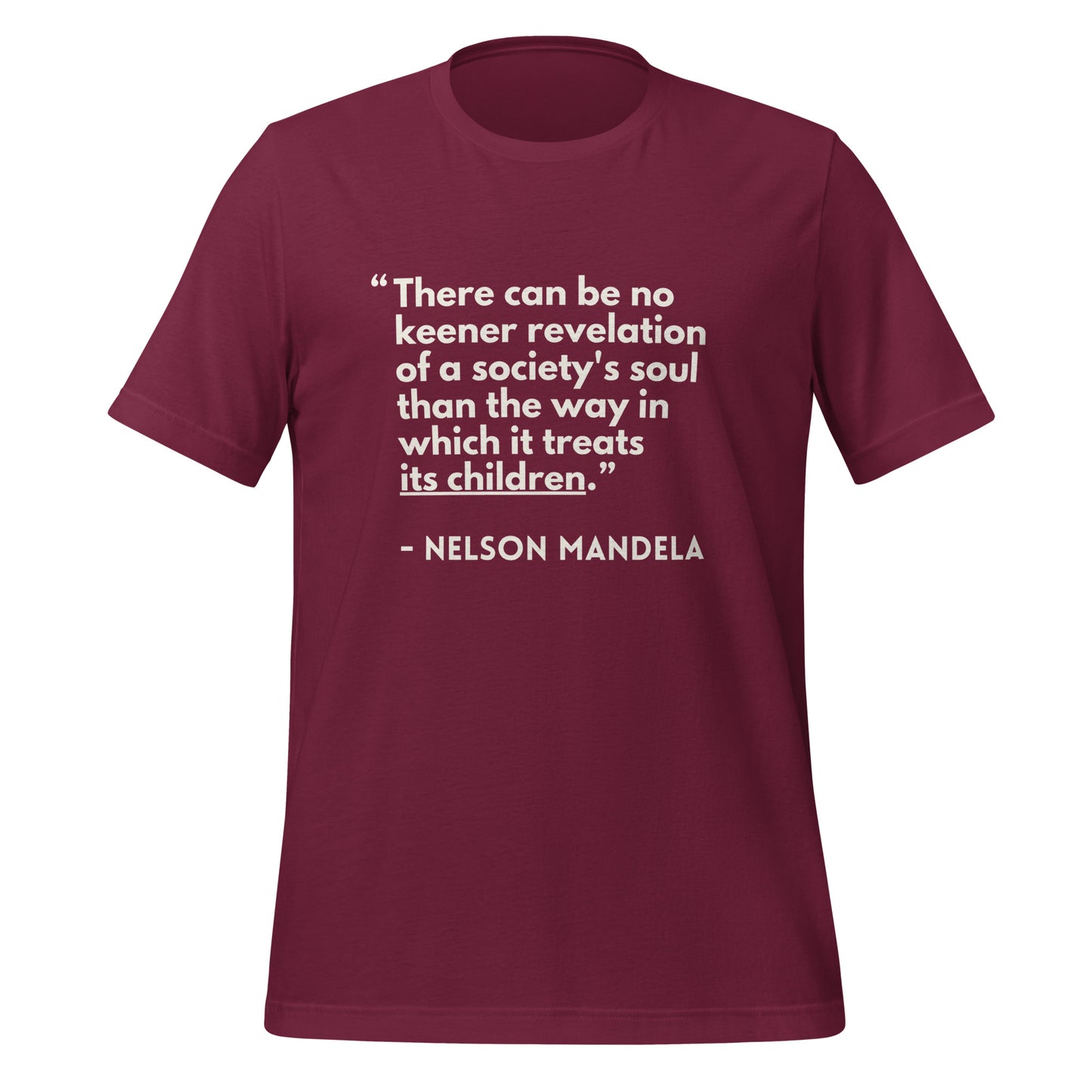 The Soul of a Society - Nelson Mandela